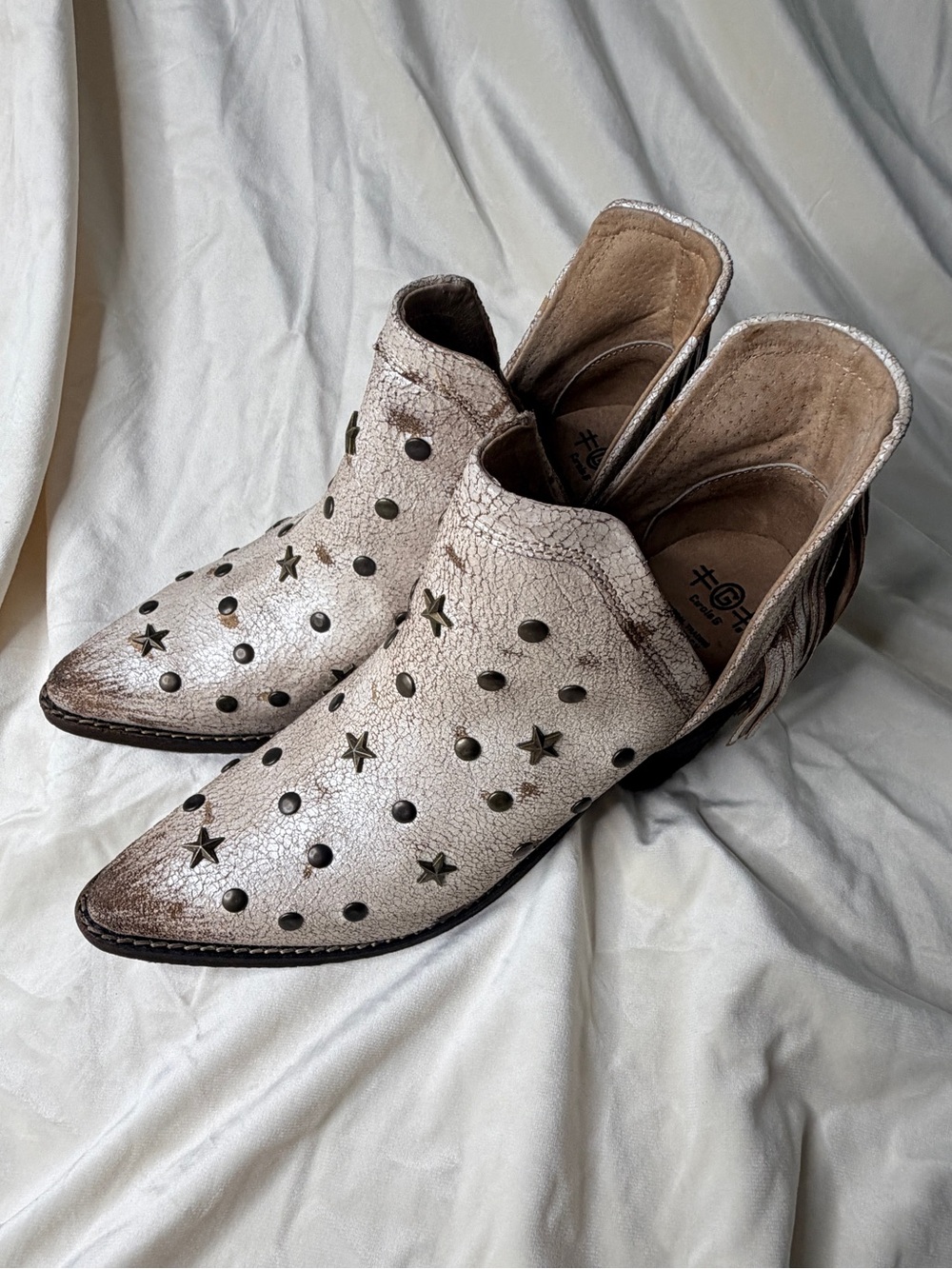 Circle G Fringe Booties New